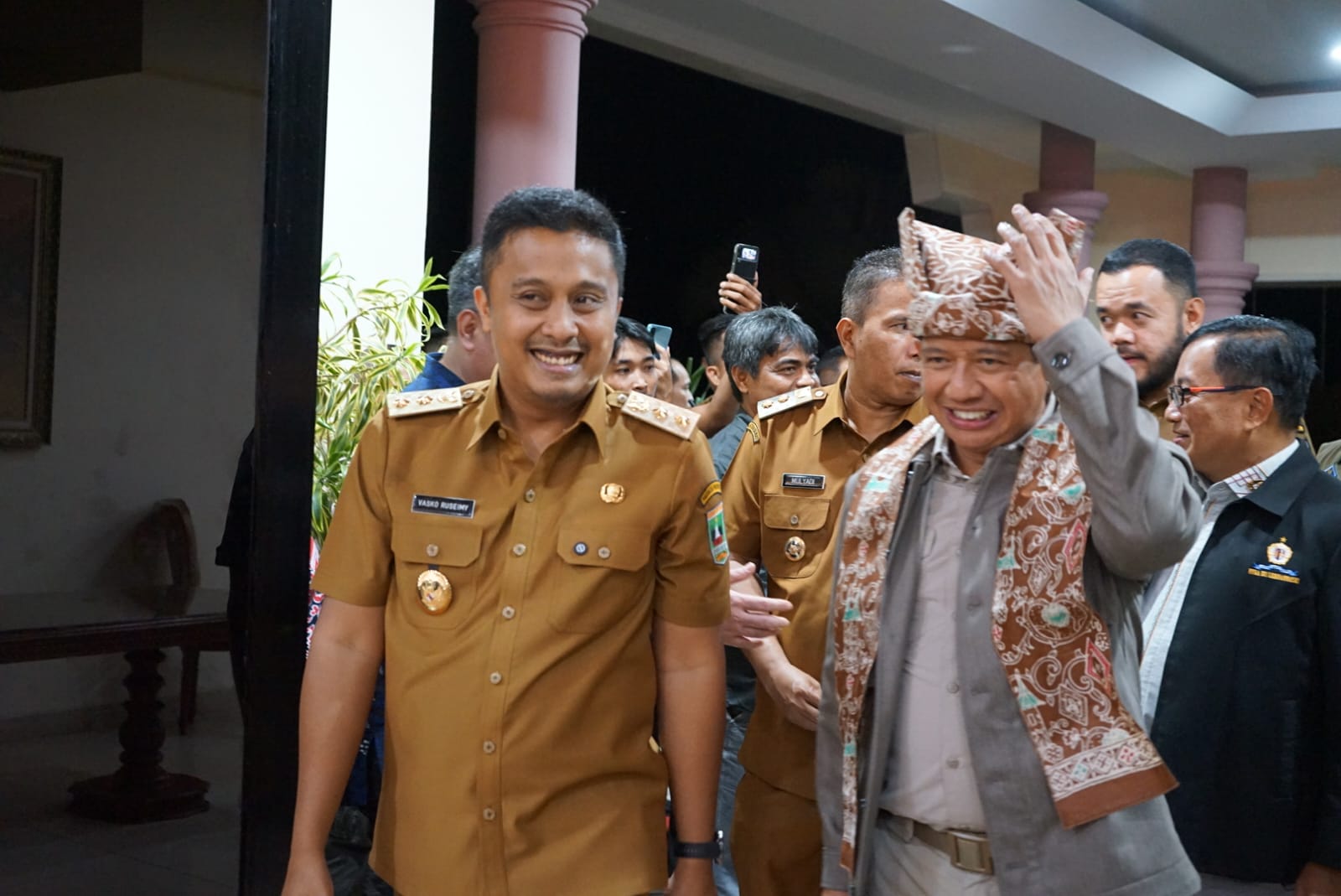 Wagub Vasko Pimpin Persiapan Rakor Kebencanaan Sumbar Bersama BNPB