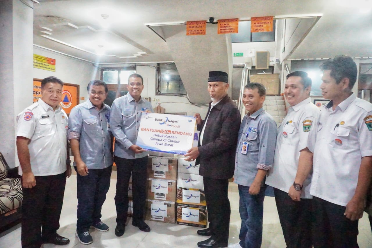 Pemprov Sumbar Akan Serahkan Satu Setengah Ton Randang Untuk Korban Gempa Cianjur