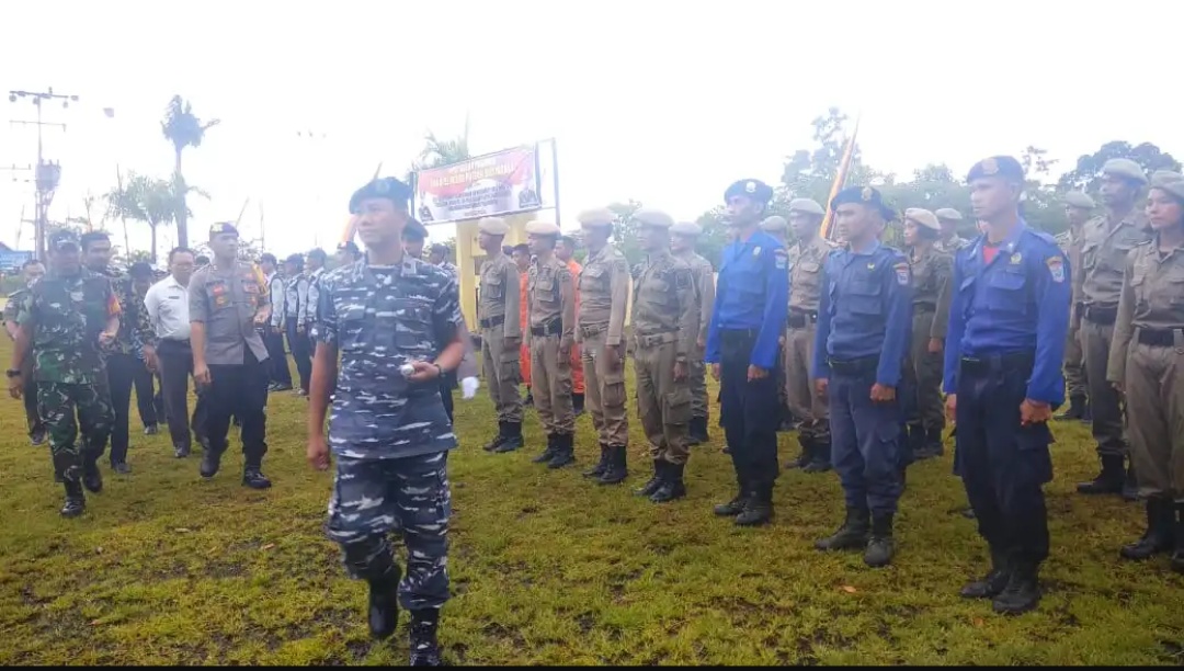 Jelang Pemilu, Polres Mentawai Gelar Apel Mantap Brata