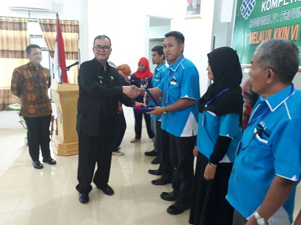 PENETAPAN PERINGKAT I, II, DAN III KOMPETISI KETERAMPILAN INSTRUKTUR NASIONAL -VI TAHUN 2017 REGIONAL V SUMATERA BARAT