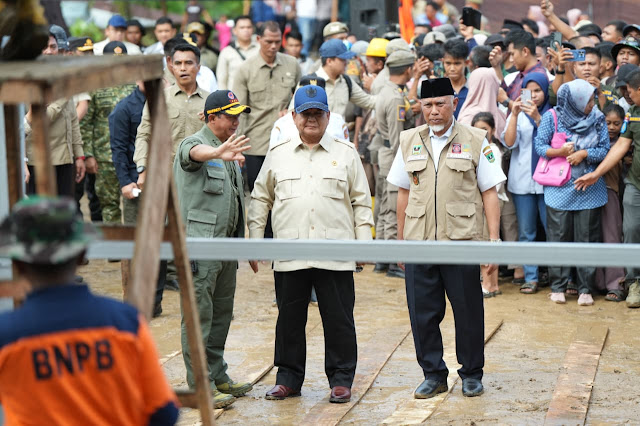 Apresiasi Dashboard Terintegrasi dan Kekompakan Forkopimda, Mendagri: Penanganan Bencana di Sumbar Sangat Cepat