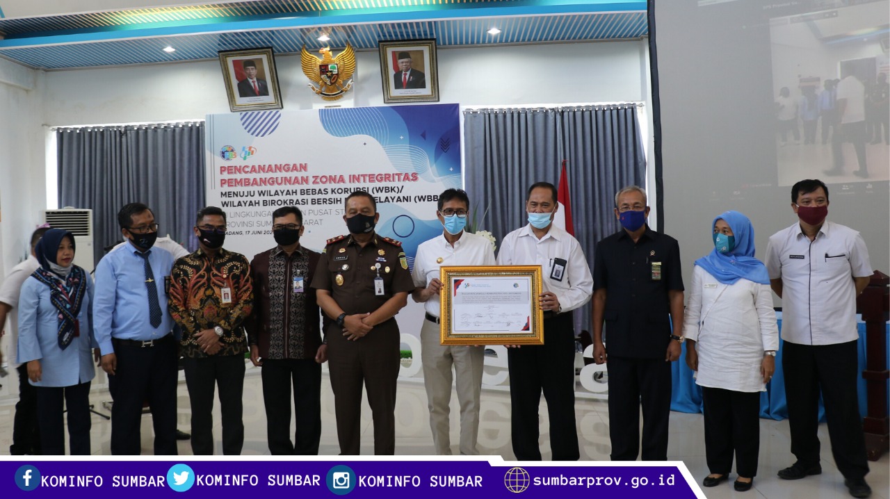 BPS Sumbar Canangkan Zona Integritas WBK dan WBBM