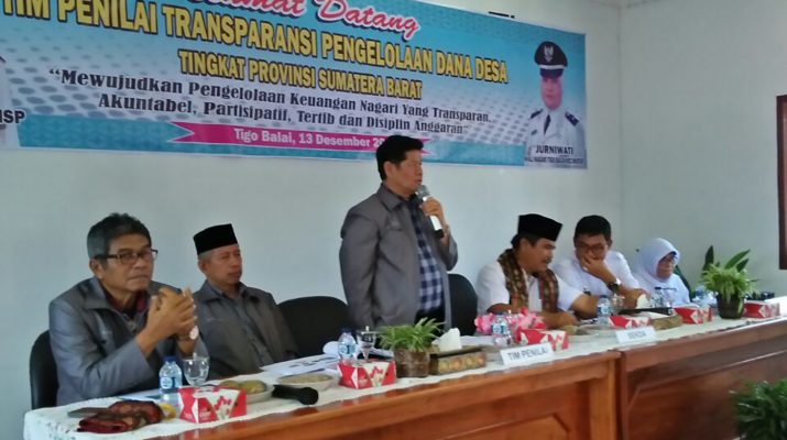 Dana Desa Permudah Pemasaran Hasil Bumi Masyarakat Nagari 