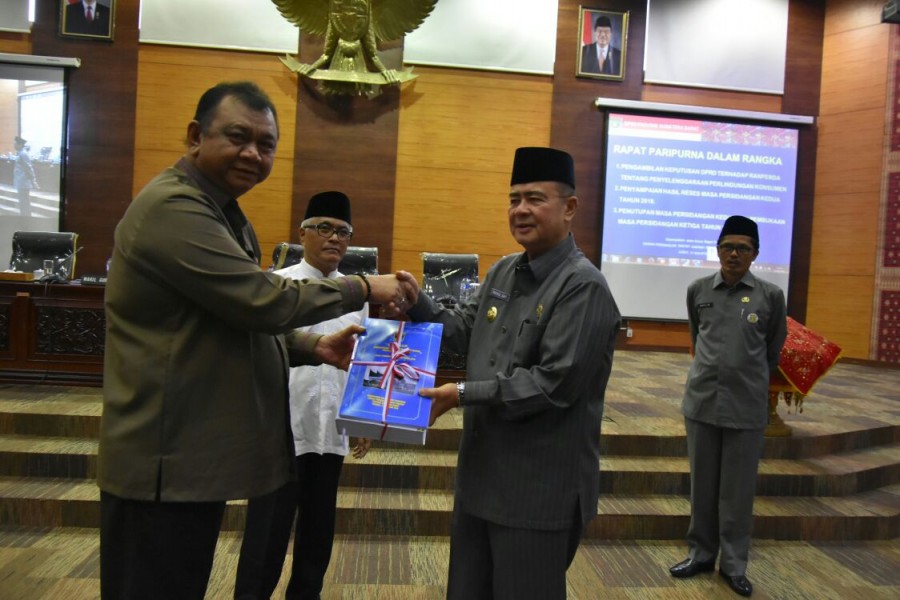 Ranperda Perlindungan Konsumen Sah menjadi Perda