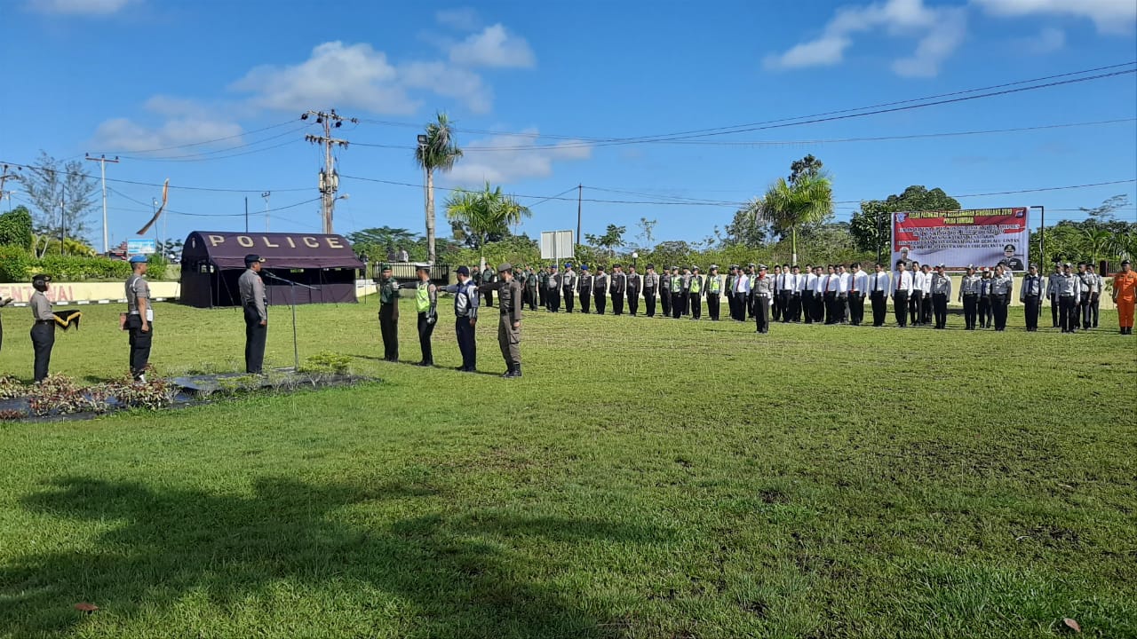 Mapolres Mentawai Laksanakan Apel Gelar Pasukan 