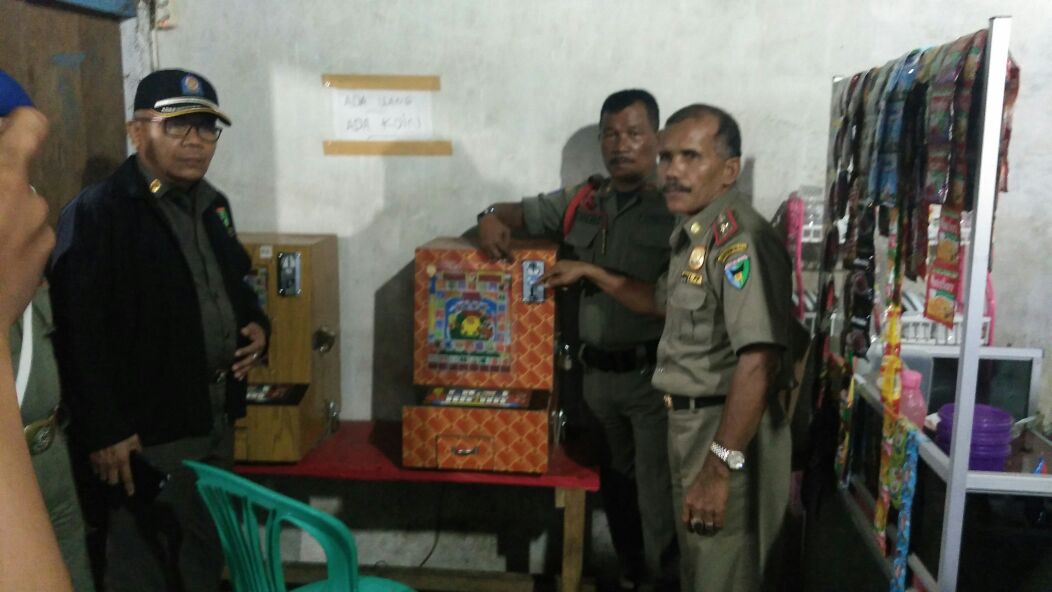 Penertiban Mesin Jackpot di Kabupaten Pessel