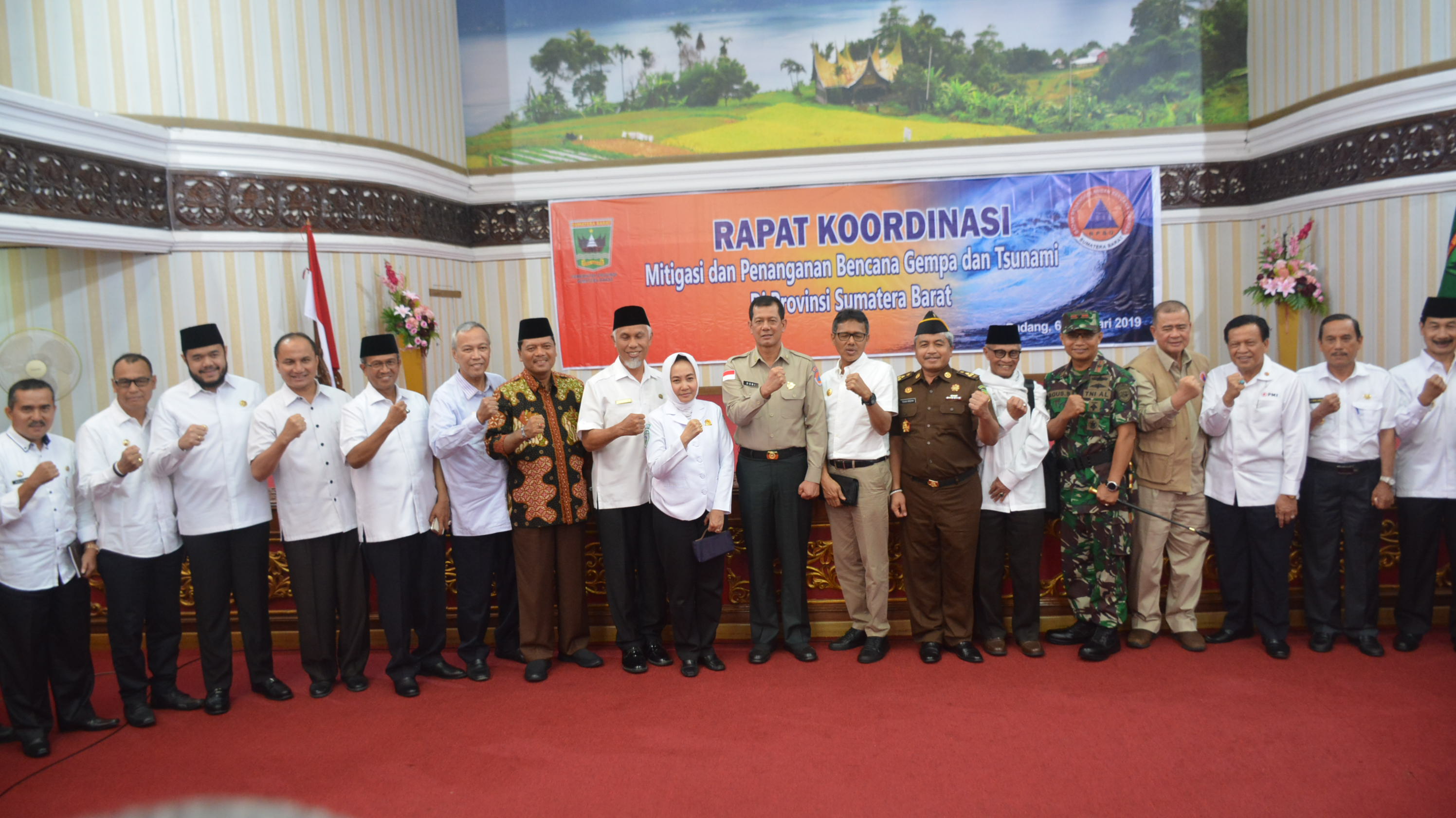 Tingginya Resiko Bencana, Kepala BNPB Dorong Tingkatkan Kesiapsiagaan Provinsi Sumatera Barat