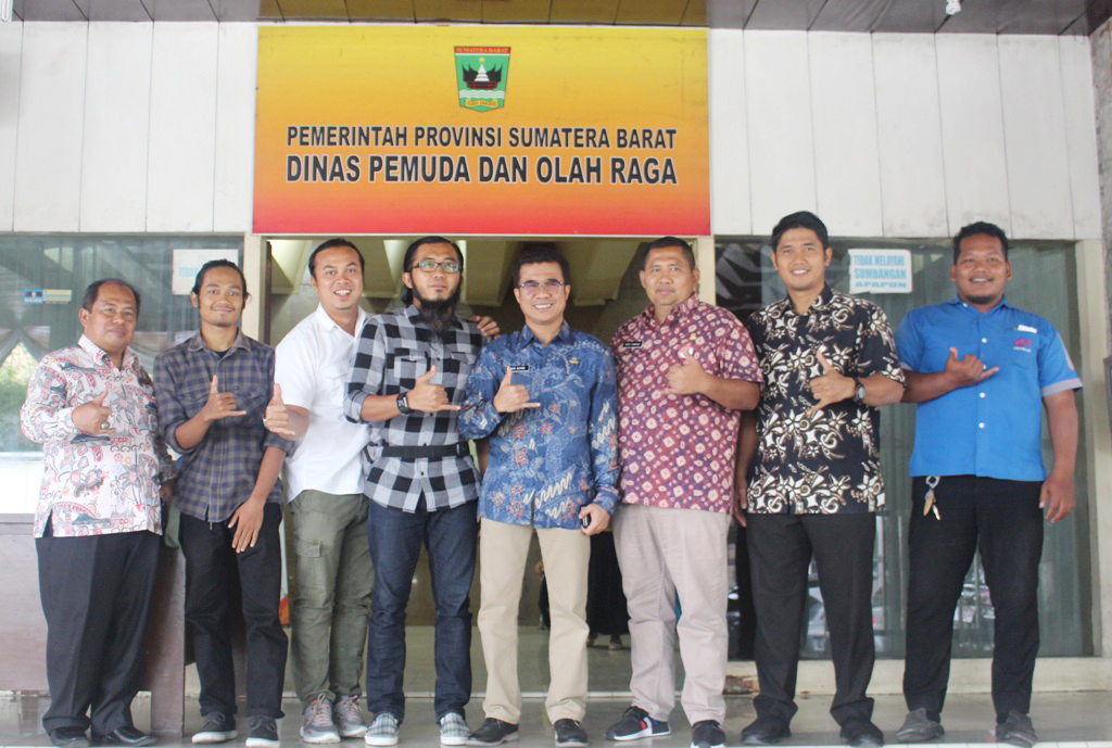 KADISPORA SUMBAR DUKUNG MENDIRIKAN SARANA SKATE PARK DI KOTA PADANG