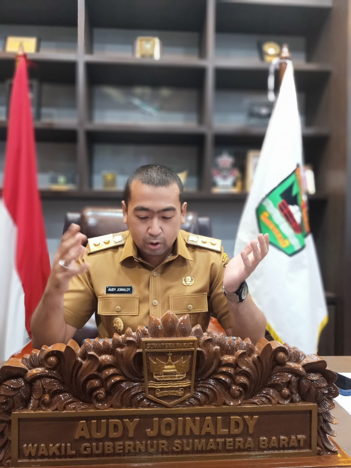 Pimpin Monitoring dan Evaluasi Vaksinasi Sumbar, Wagub : Kita Berjibaku Terus 