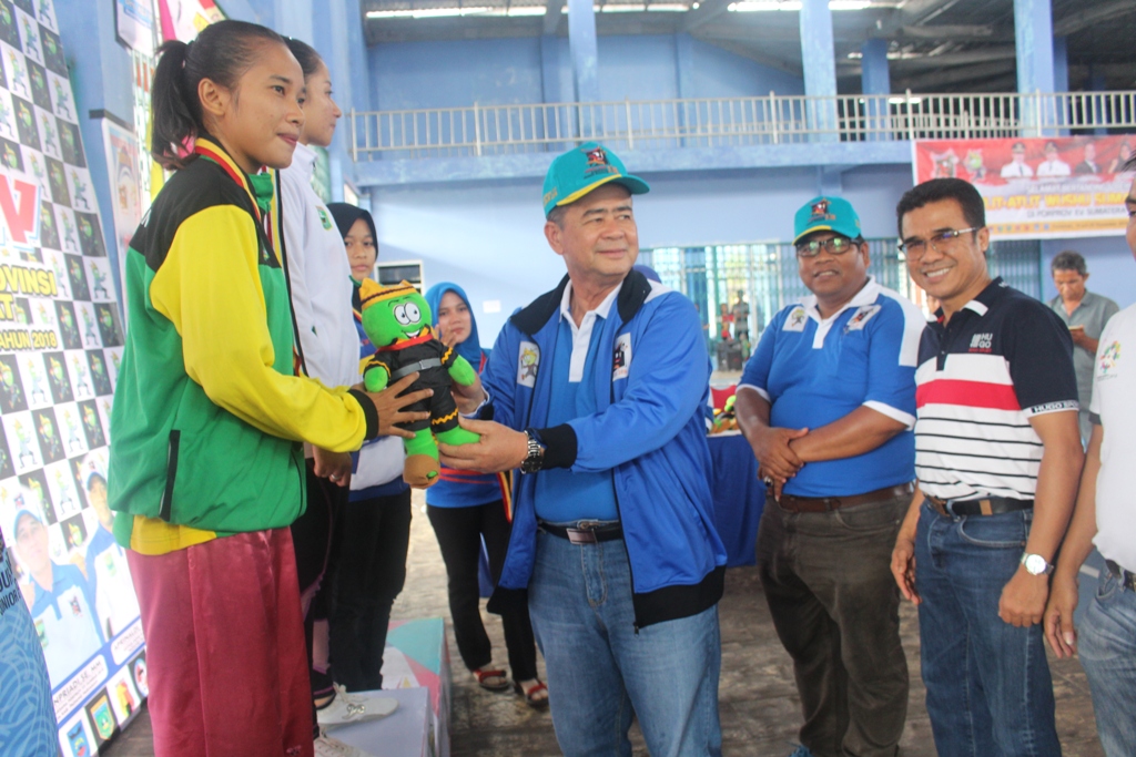 WAGUB NASRUL ABIT PANTAU LANGSUNG PERTANDINGAN CABANG OLAHRAGA PORPROV XV 