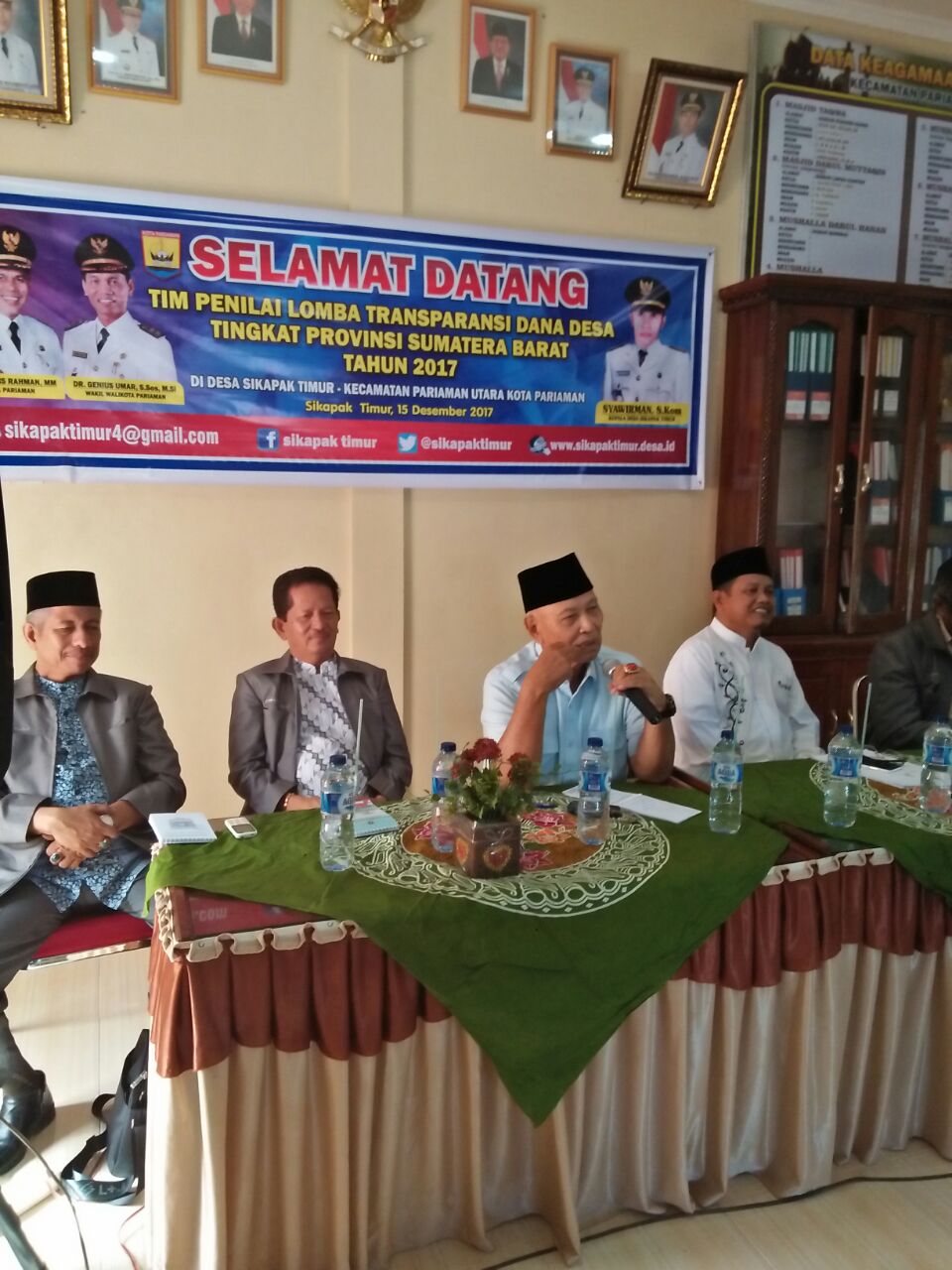 ﻿﻿Dana Desa Perindah Wajah Kota Pariaman