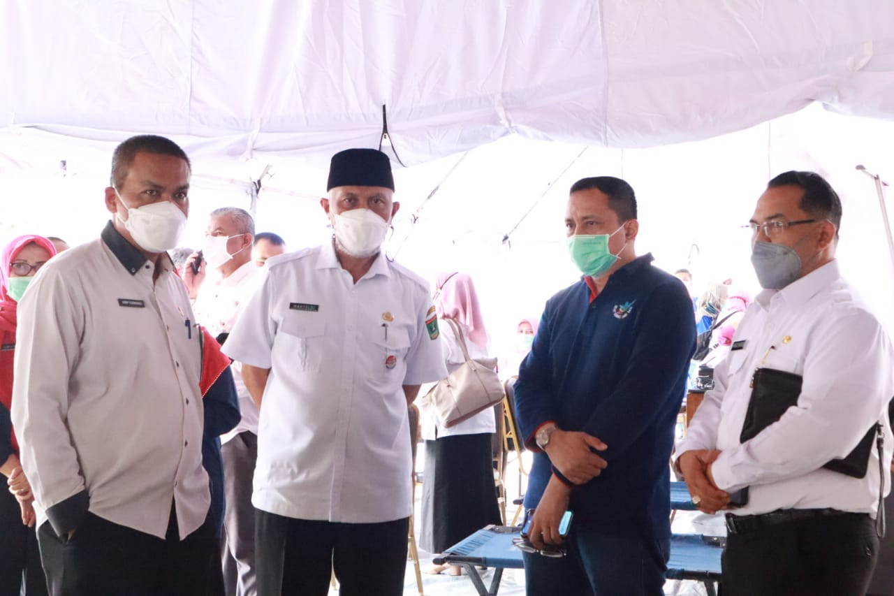 Sambut HUT Sumatera Barat ke-76, Pemprov Kembali Gebyarkan Gerai Vaksin COVID-19 