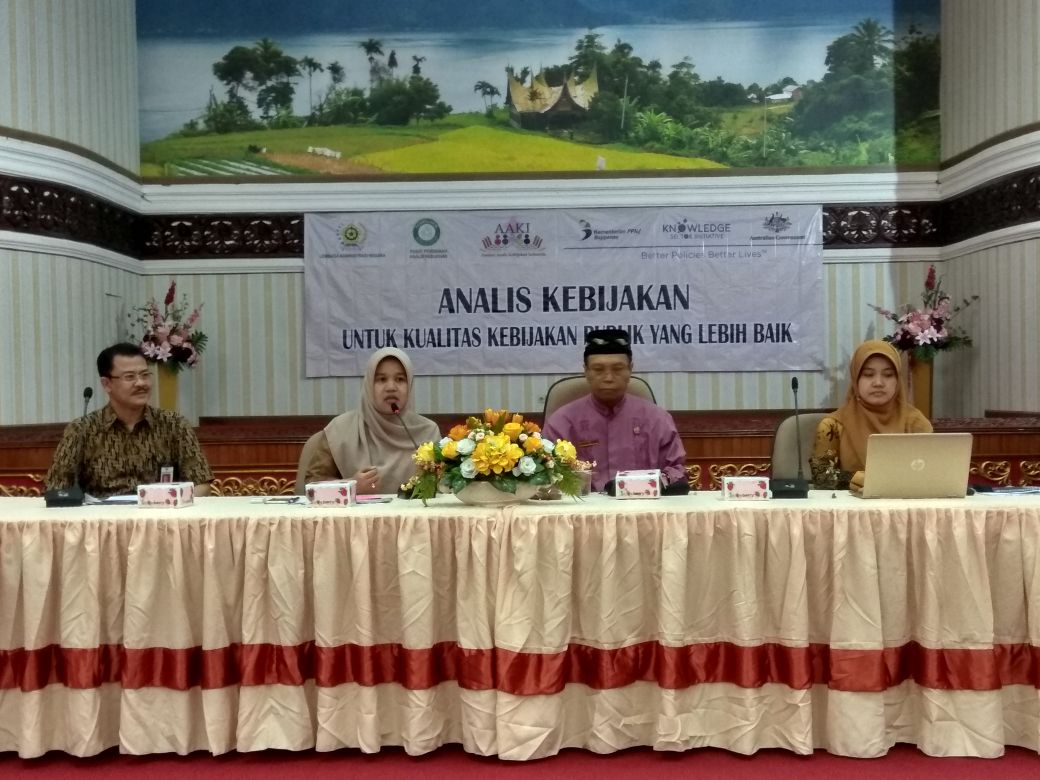 Advokasi Jabatan Fungsional Analis Kebijakan