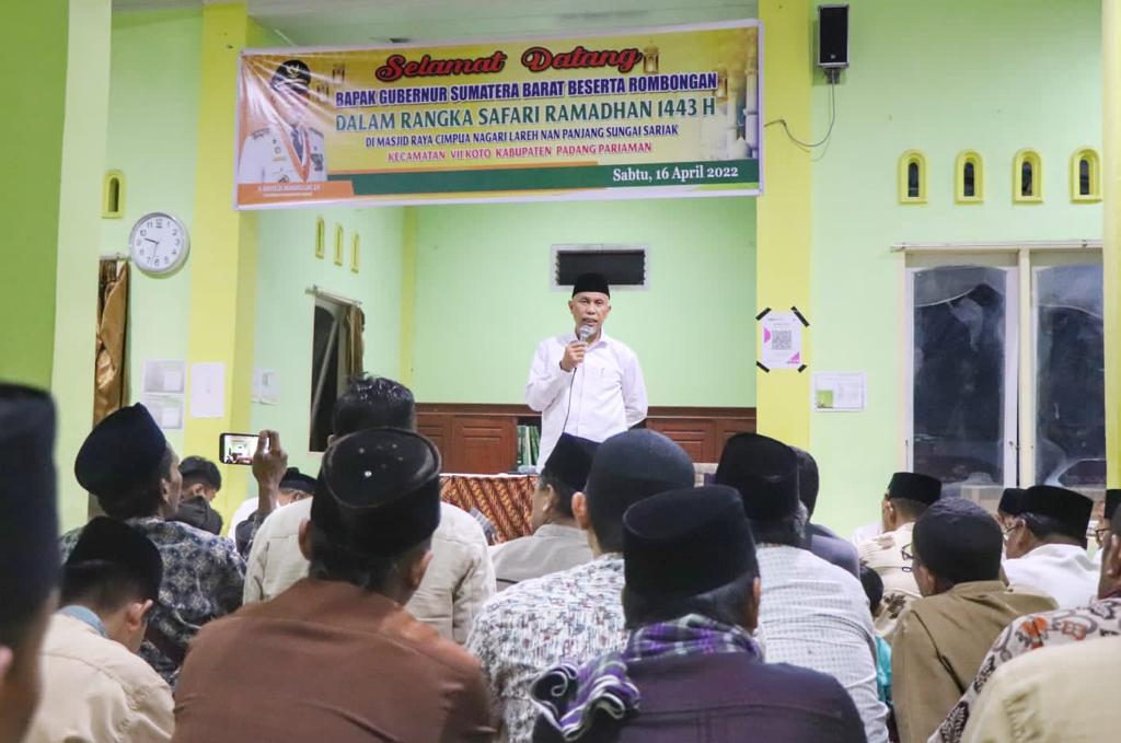 GUBERNUR KEMBALI INGATKAN KEPALA OPD AGAR PERBANYAK TURUN KE LAPANGAN