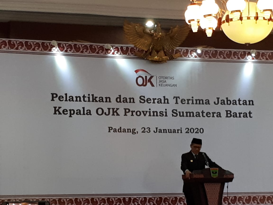 Misran Pasaribu Jabat Kepala OJK Sumbar Gantikan Darwisman  