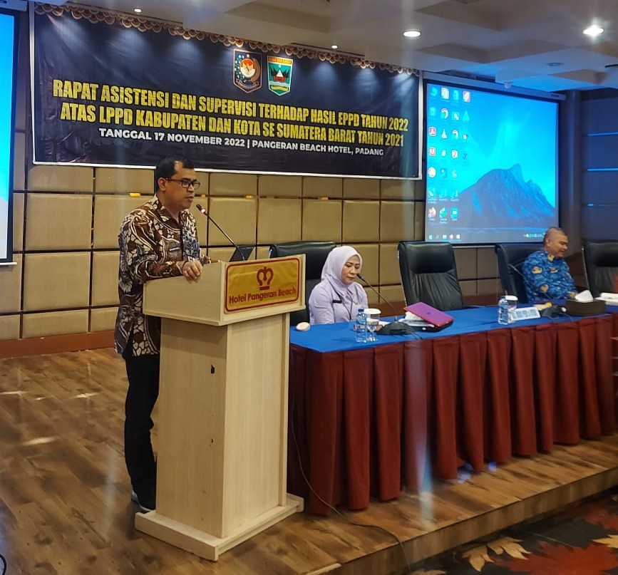 Evaluasi Penyelenggaraan Pemerintahan Daerah, Biro Pemerintahan Sumbar Gelar Asistensi dan Supervisi