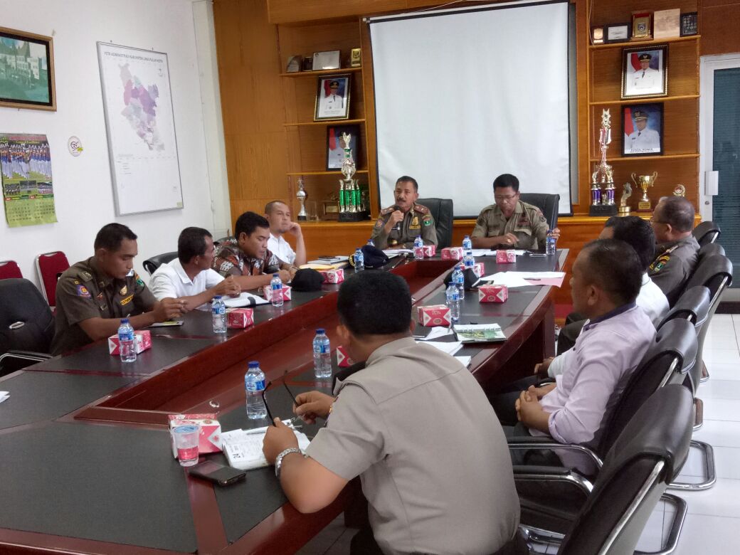 Rapat Gabungan dalam rangka Penertiban PKL di Kelok 9