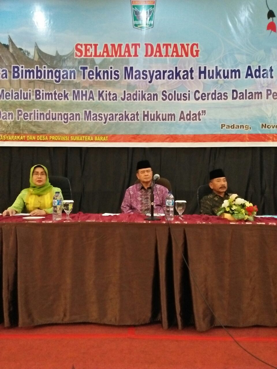 Wakil Gubernur  Nasrul Abit: Pembinaan dan Penguatan Masyarakat Adat Sangat Penting Sekali