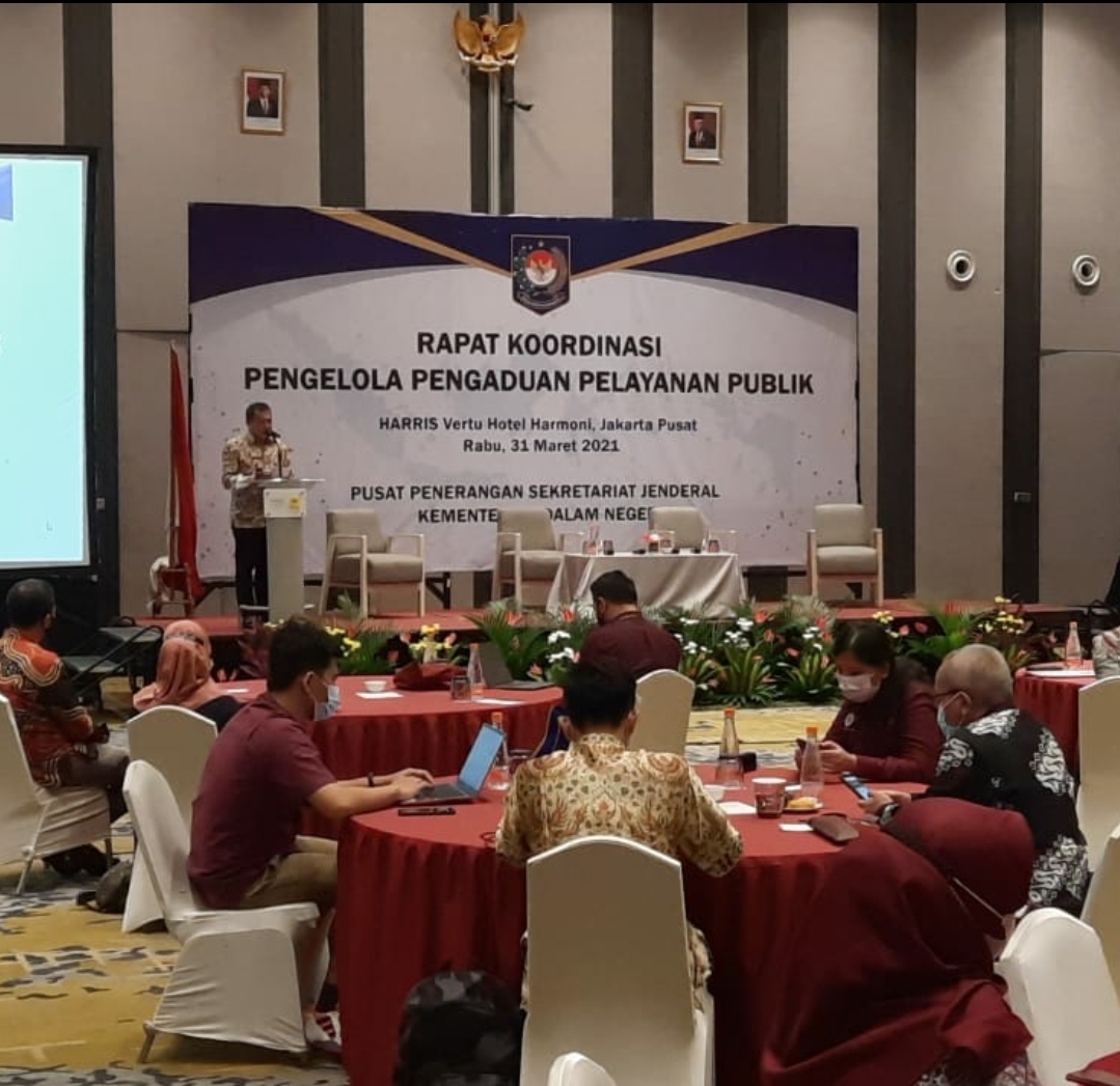 Optimalisasi SP4N-LAPOR!, Kemendagri Gelar Rakor Pengelola Pengaduan Pelayanan Publik