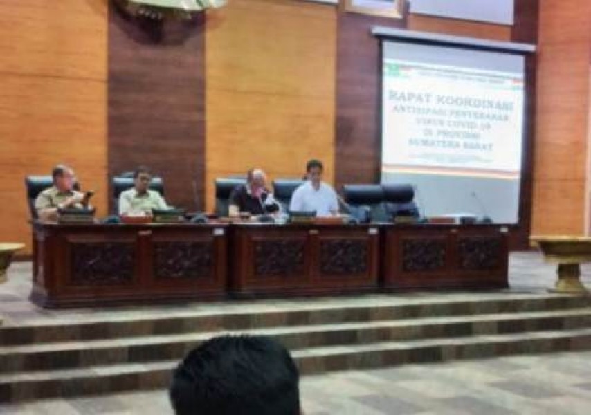 DPRD Sumbar Dukung Langkah Gugus Tugas Covid-19 Provinsi