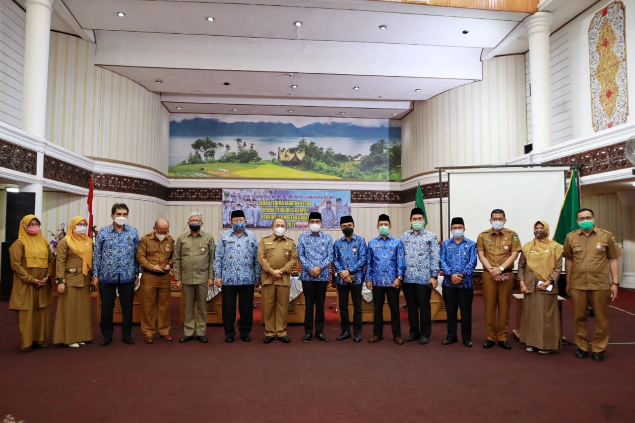 Devi Kurnia Caretaker Dewan pengurus Korpri Sumbar