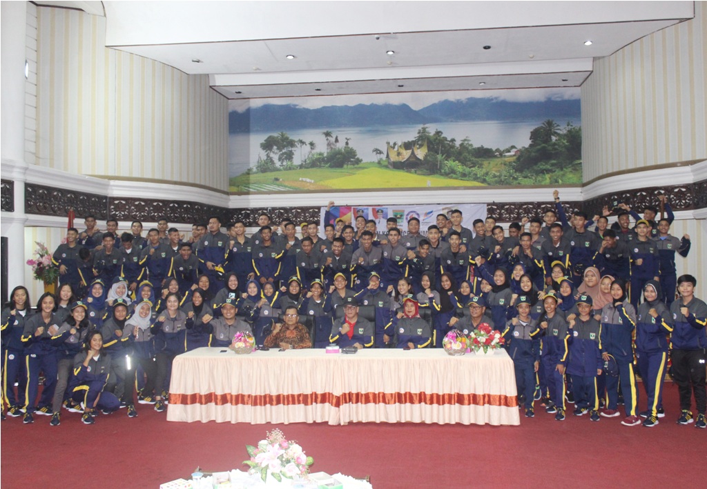 SUMBAR BERKEKUATAN 159 ORANG IKUTI POPNAS XV 2019