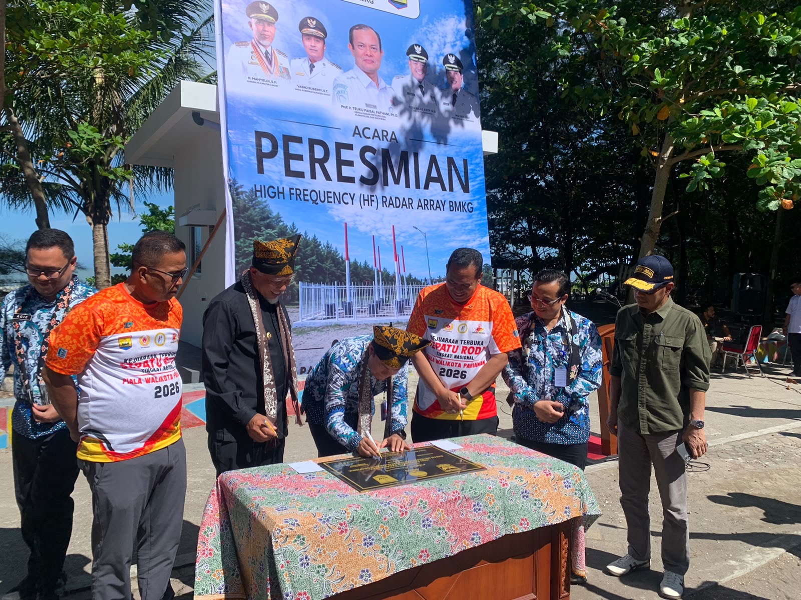 Pemprov Sumbar Sambut Pengoperasian HF Radar BMKG, Perkuat Mitigasi Bencana dan Keselamatan Nelayan