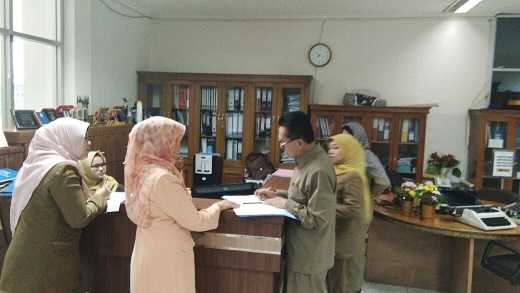 TINGKATKAN DISIPLIN, WAWAKO IRWANDI LAKUKAN SIDAK