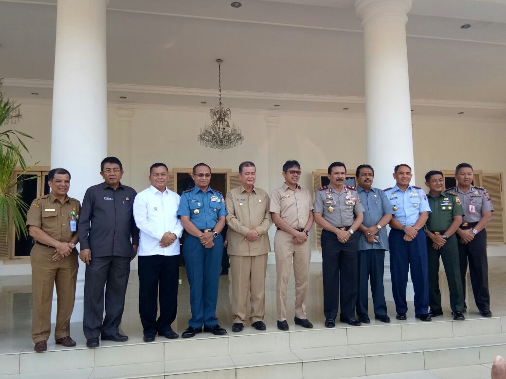Bahas Situasi Daerah, Gubernur Sumbar Gelar Pertemuan Dengan Forkopimda.