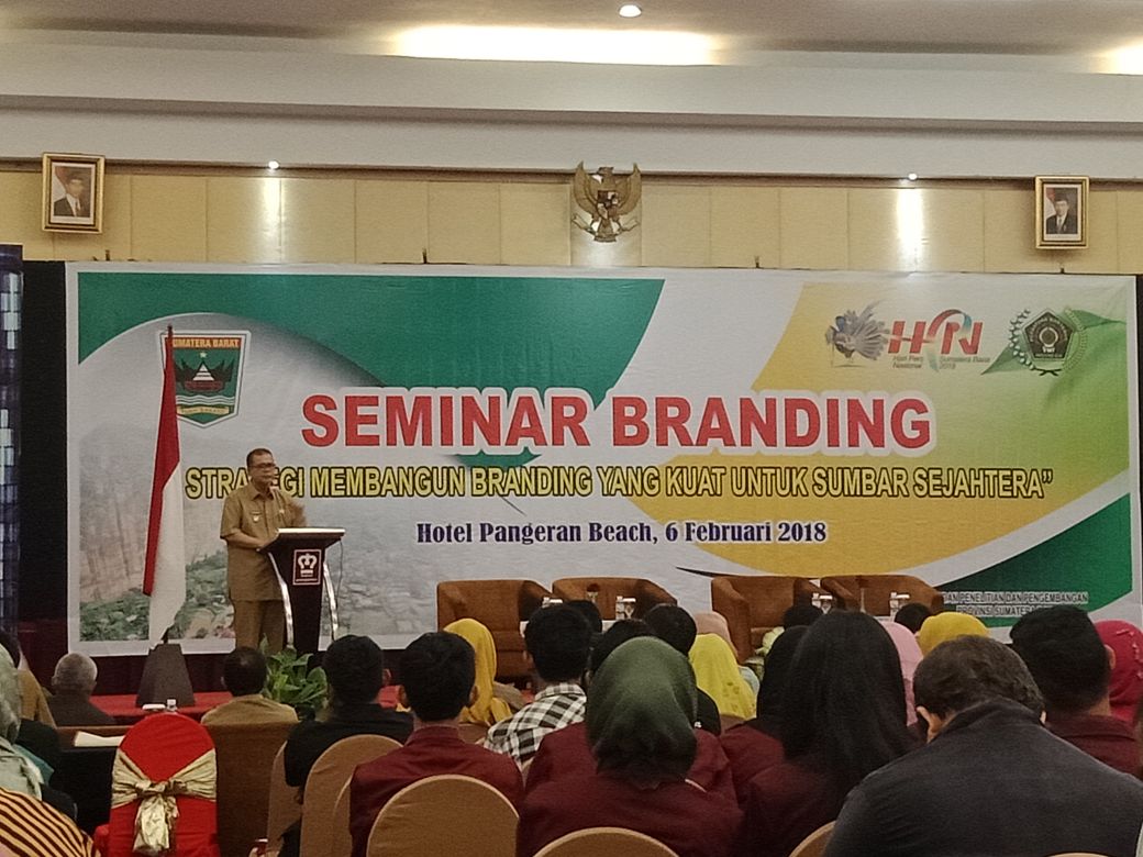 Wagub Nasrul Abit : Branding Senjata Untuk Promosi Wisata