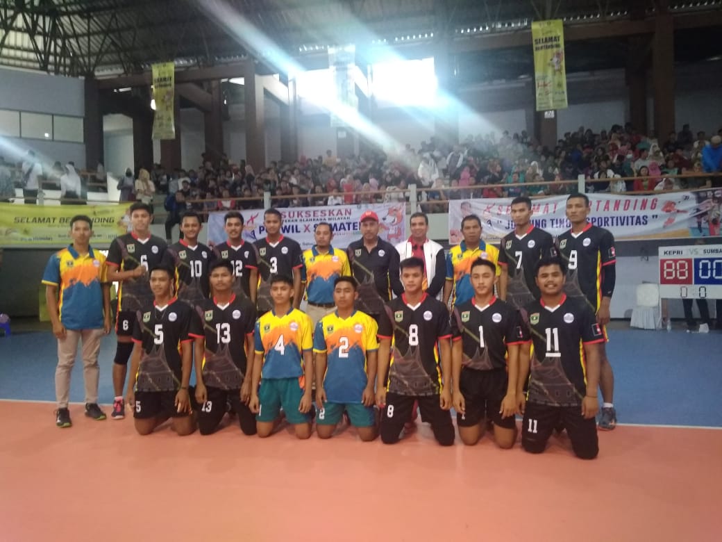 VOLLY PUTRA SUMBAR TAKLUK 0-3 DARI KEPRI