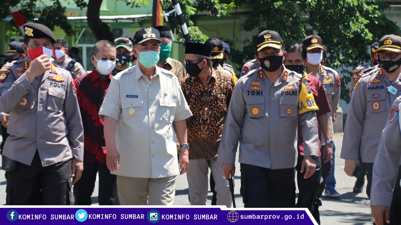  Wagub bersama Kapolda Sumbar Kunjungi 