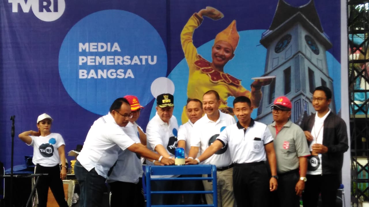 Wagub Sumbar Hadiri Peluncuran Rebranding Logo TVRI