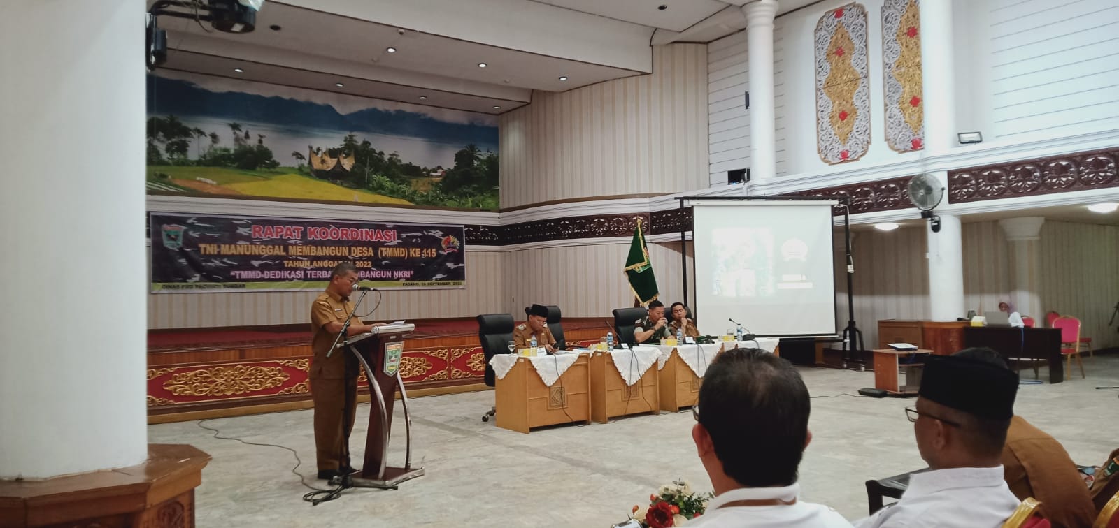 Rakor TMMD ke-115 Tahun 2022, TMMD Digelar di Padang Pariaman dan Pessel
