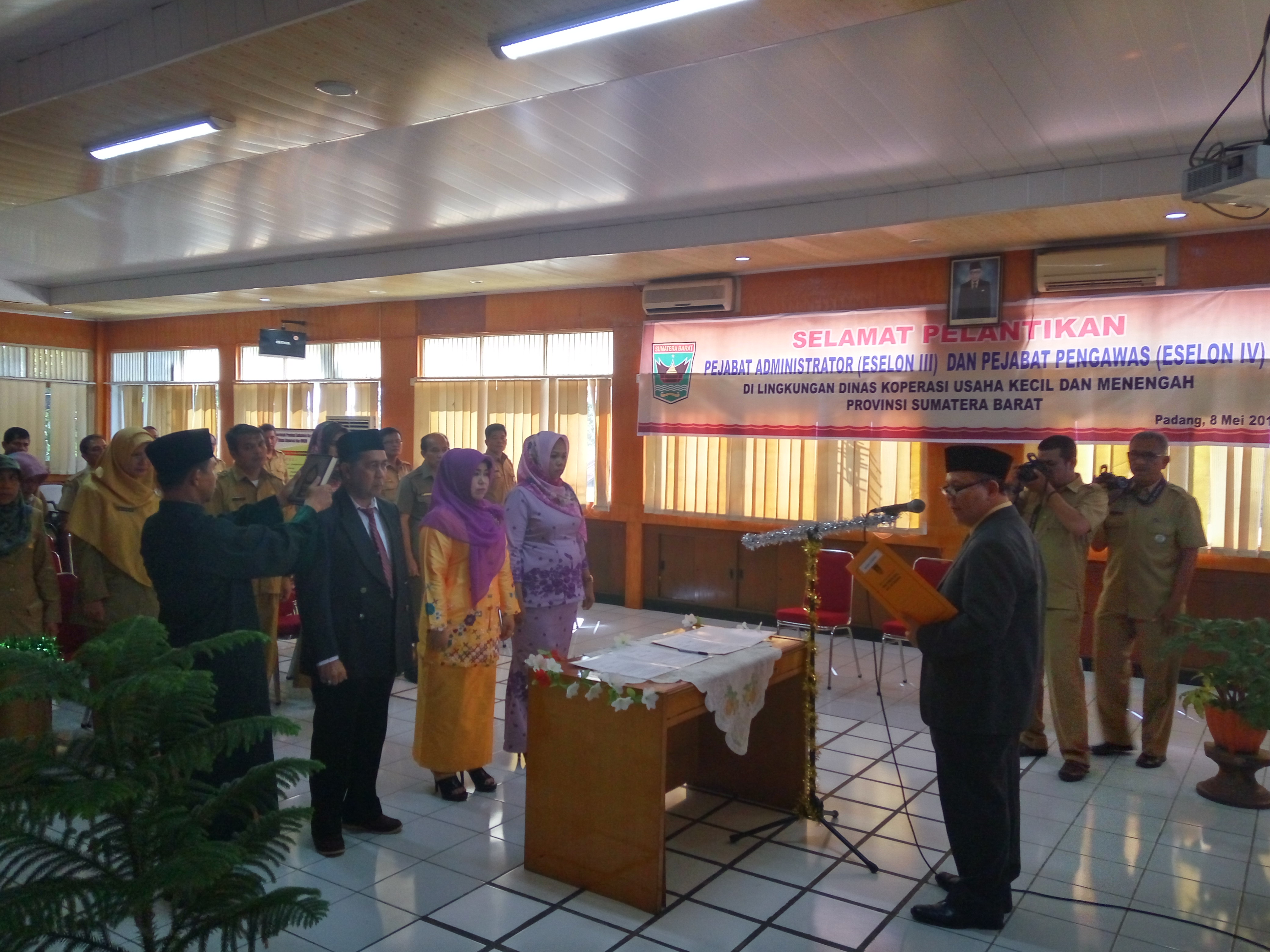 ISI KEKOSONGAN, TIGA PEJABAT DILANTIK