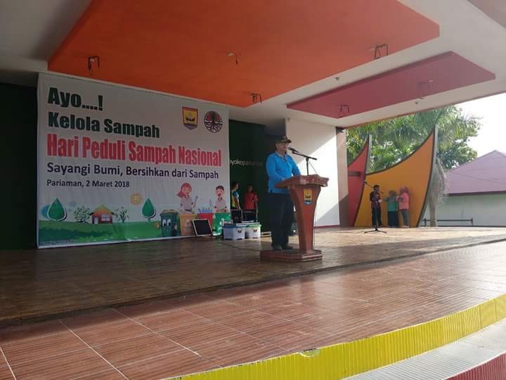Peringatan Hari Sampah Nasional di Sumatera Barat