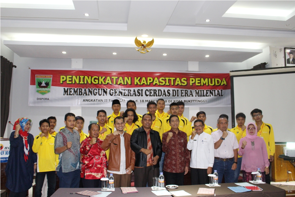 40 PEMUDA DIBERI PELATIHAN PENINGKATAN KAPASITAS