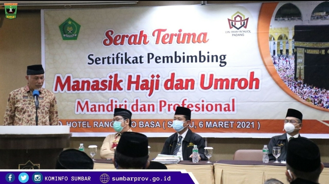 Mahyeldi : Jemaah Haji dan Umroh yang Berangkat dari Sumbar akan Dibekali Rendang. 