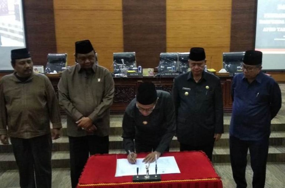APBD Perubahan Sumatera Barat Tahun 2019 Ditetapkan