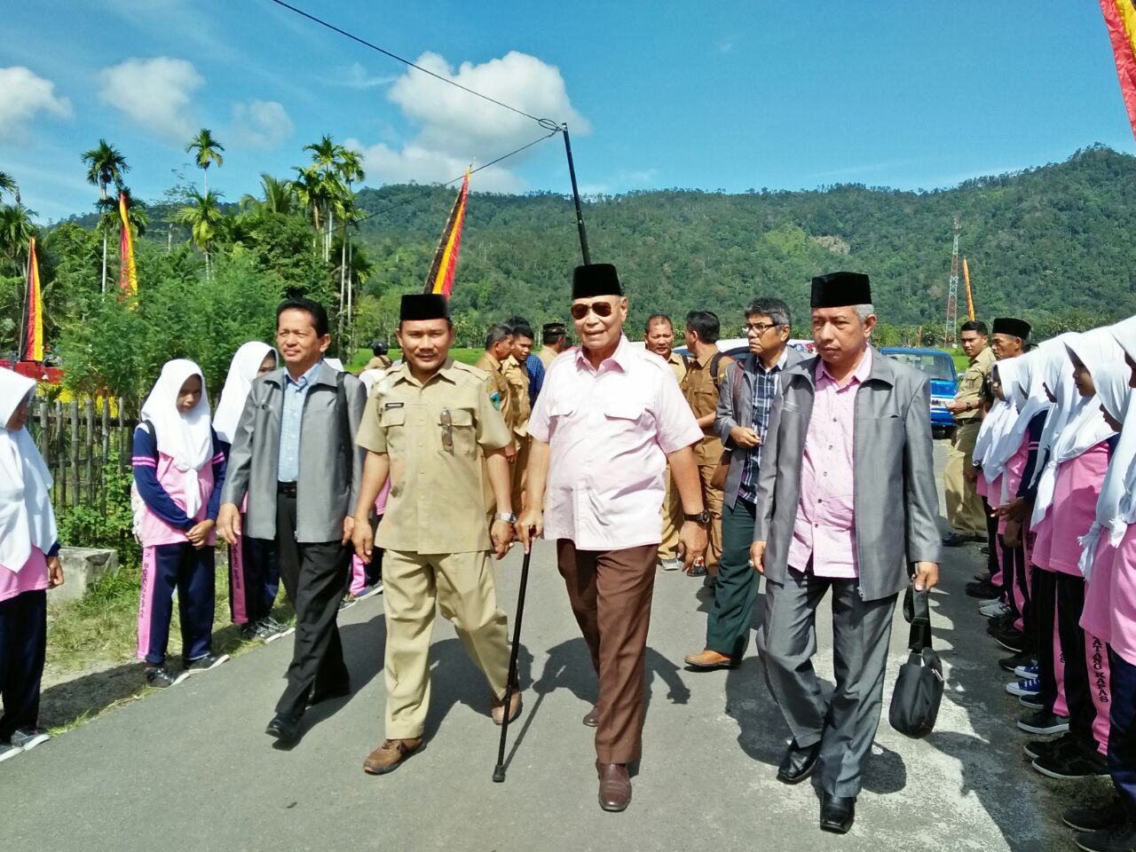 Dana Desa Lancarkan Hubungan Antar Kampung di Nagari