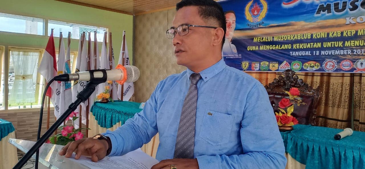 ANTONIUS SALALEUBAJA CALON KUAT KETUA KONI MENTAWAI
