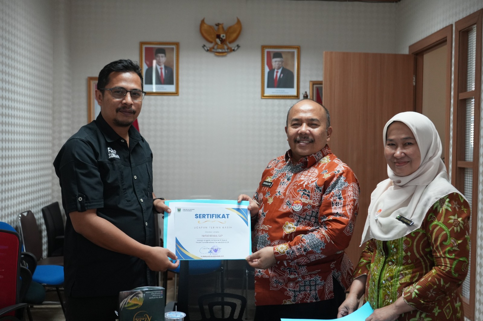 Sekdaprov Sumbar Bantah KI Dibubarkan, Yang Benar Adalah Menghentikan Perpanjangan Keanggotaan KI Periode 2019-2023