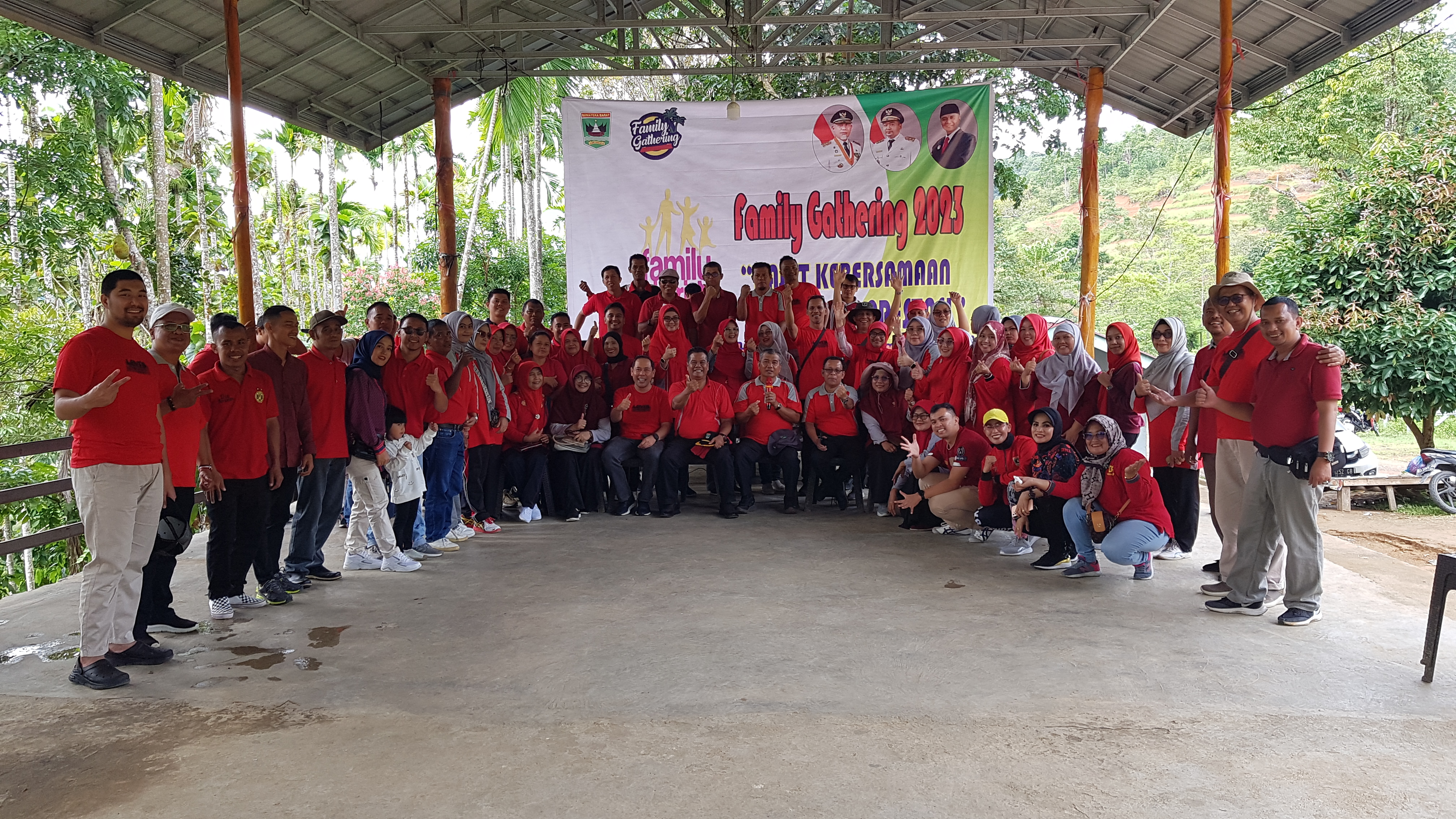 Dinas PMD Sumbar Family Gathering 2023, untuk Rajut Kebersamaan Raih Prestasi