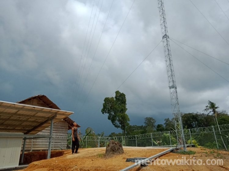Awal Tahun 2020 Lima Desa Mentawai Dapat Fasilitas Internet 4G