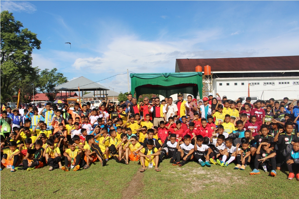 PEKAN OLAHRAGA PERLOMBAAN  CABANG SEPAKBOLA RESMI DI TABUH