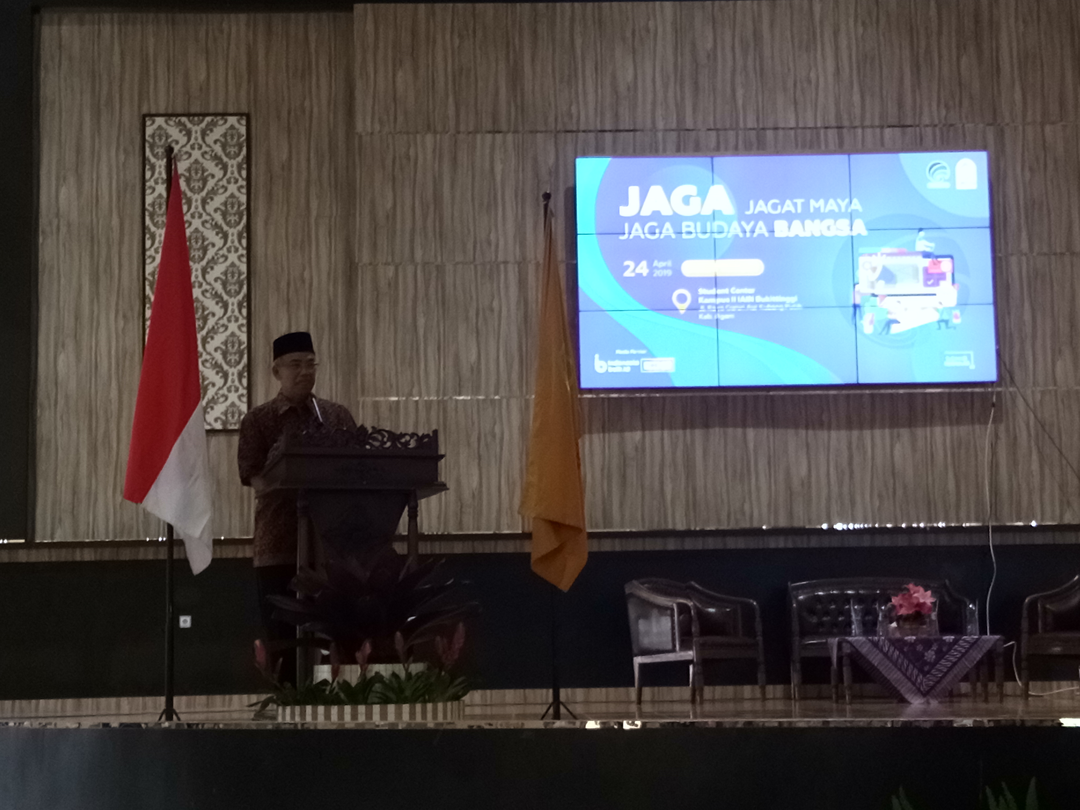 Jaga Jagat Maya, Jaga Budaya Bangsa