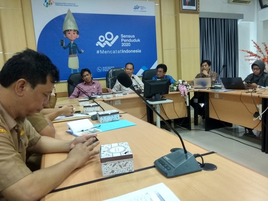 Sumbar Siapkan Launching Sensus Penduduk Online 2020
