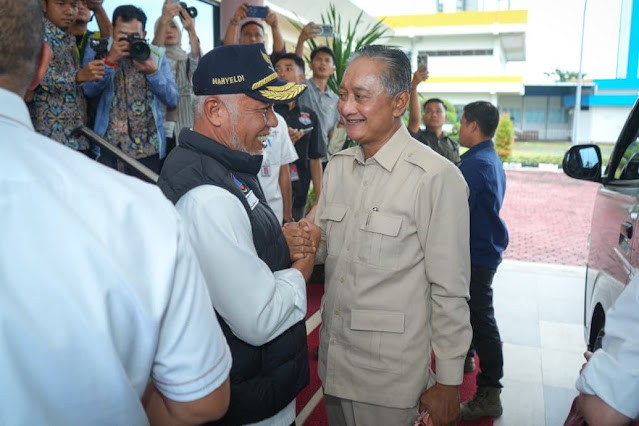 Gubernur Mahyeldi Sambut Kunker Menteri PU Ke Sumbar, Penanganan Sejumlah Infrastruktur Strategis Jadi Prioritas