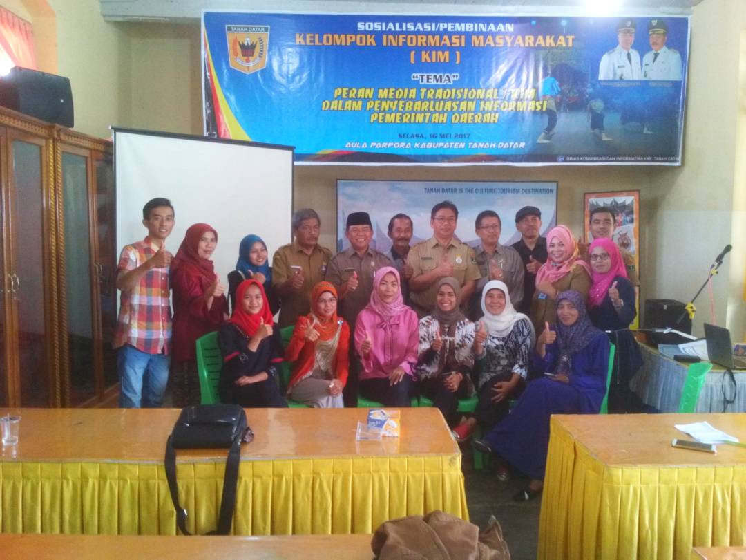 PEMBINAAN KELOMPOK INFORMASI MASYRKAT DI KAB. TANAH DATAR