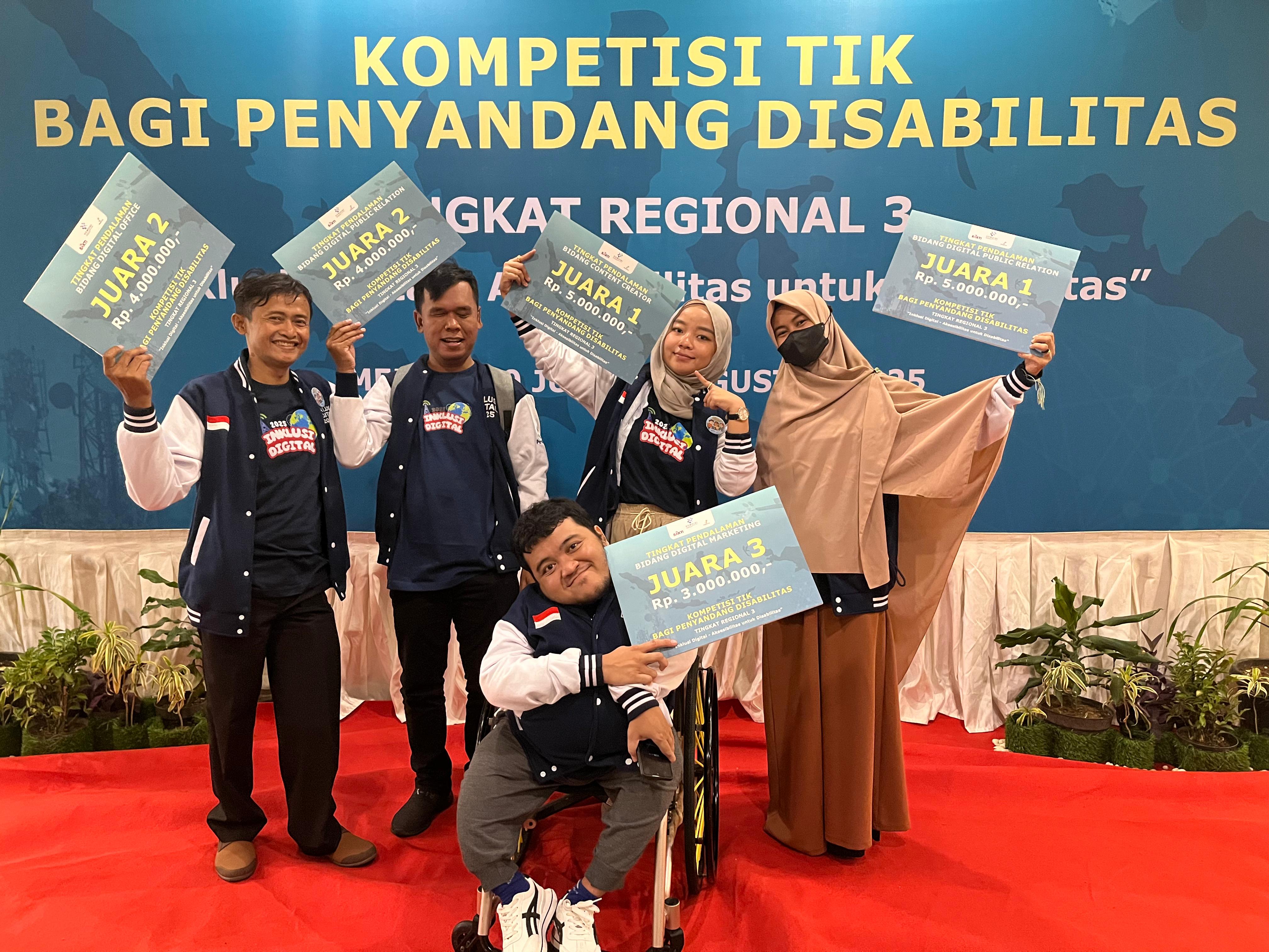 Sumatera Barat Borong Gelar Juara di Kompetisi TIK Regional 3, Bawa Pulang Lima Medali